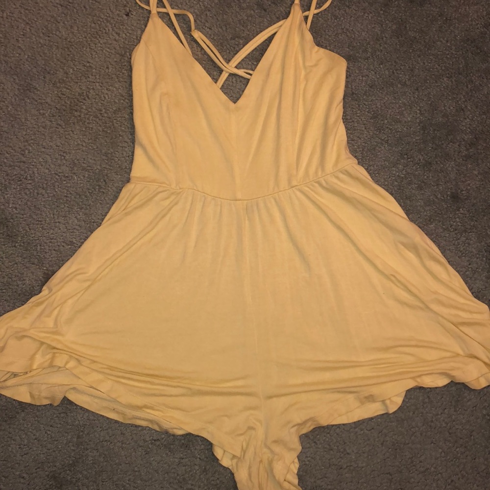 Flowy stretchy romper